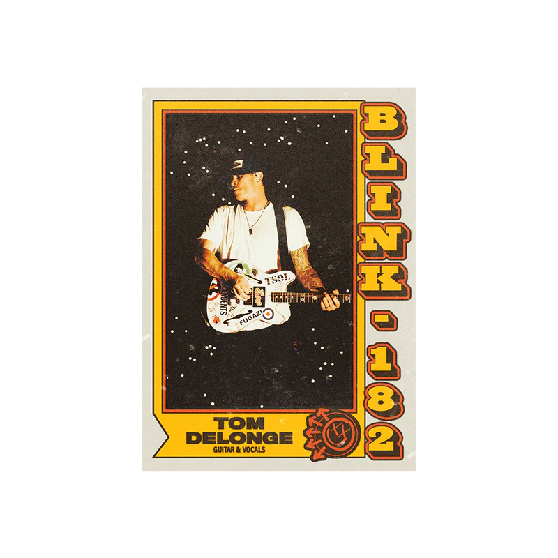 Blink 182 ツアー　パス　レア Live Set Tour Trading Cards - Blink-182 Official Store: Shop