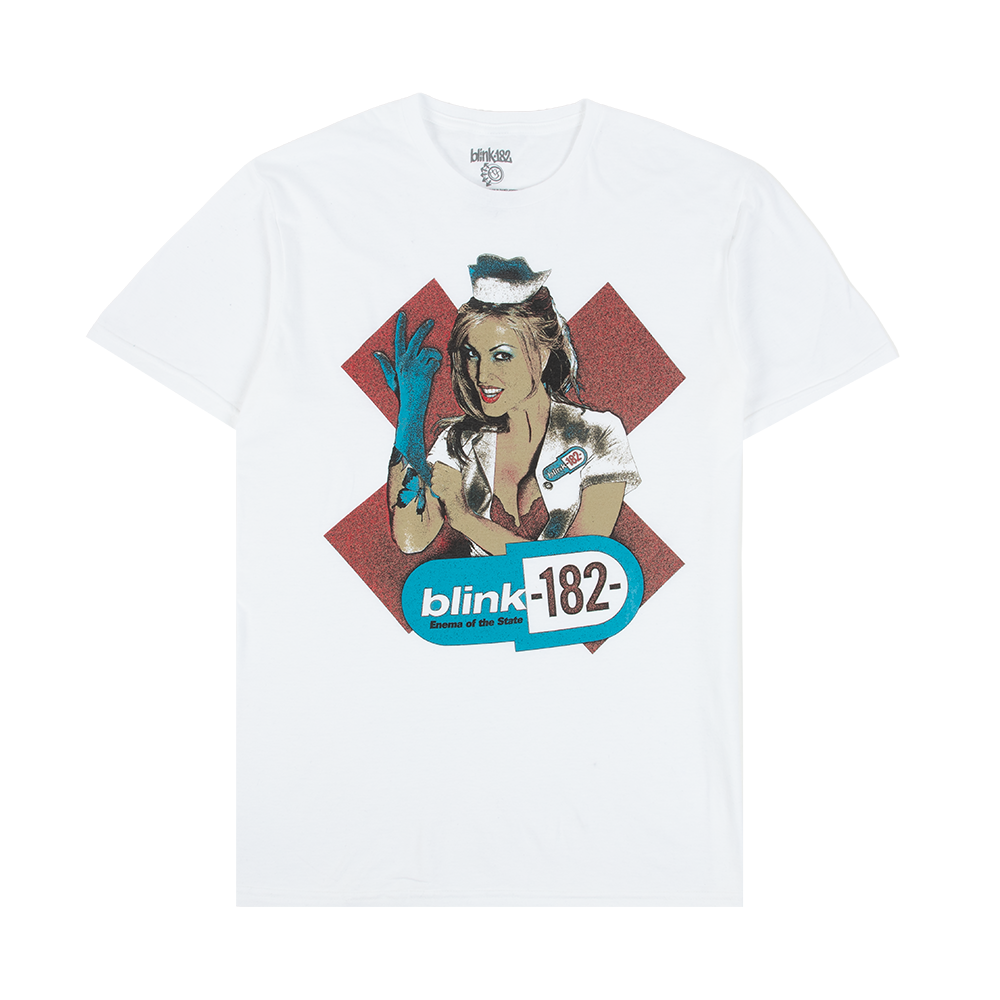 Blink 182 - Enema of the State White T-Shirt