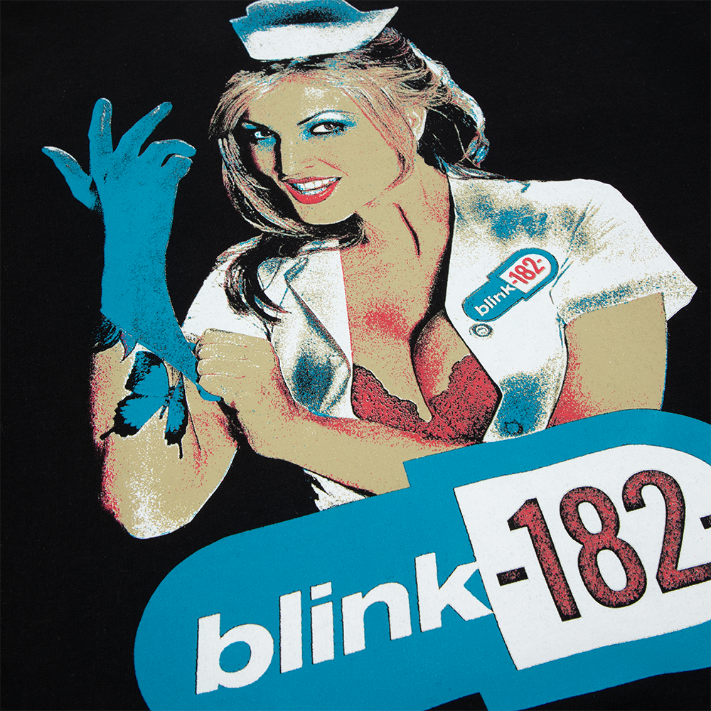 Blink 182 - Enema of the State Black Crewneck
