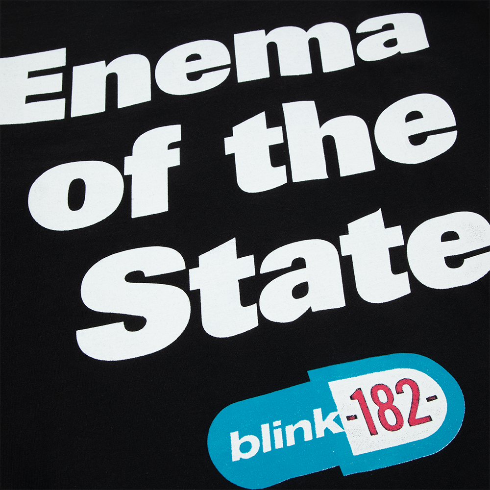 Blink 182 - Enema of the State Black Crewneck
