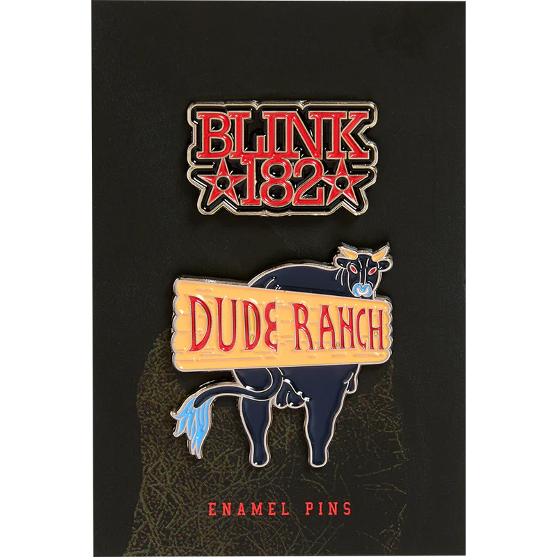 Blink 182 - Dude Ranch Enamel Pin Set
