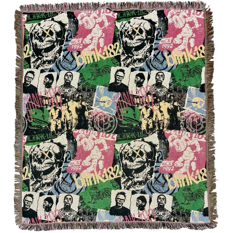 Woven Blanket - Blink-182 Official Store: Shop Merchandise