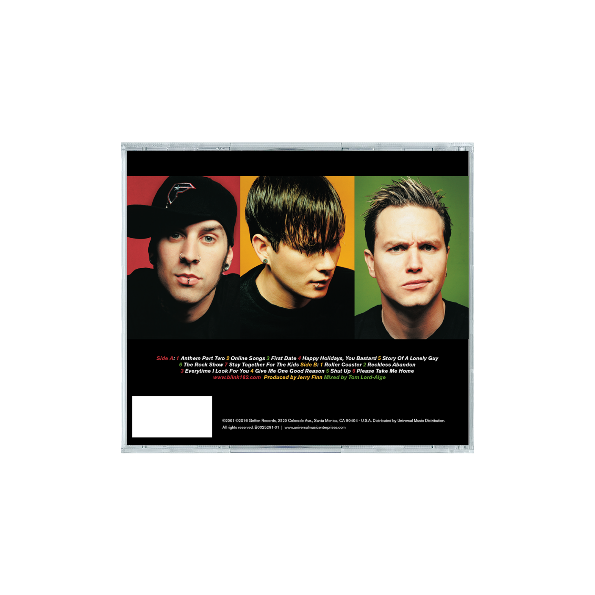 Blink 182 - Take Off Your Pants and Jacket (25 year Anniversary Edition): CD