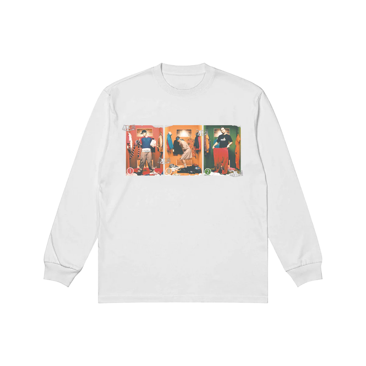 Blink 182 - TOYPAJ Changing Room Photo Longsleeve T-Shirt