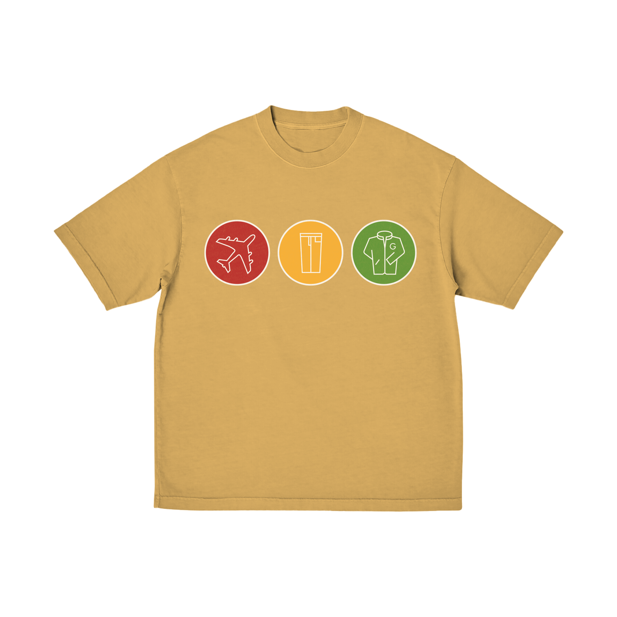 Blink 182 - TOYPAJ Classic Icons Vintage Gold T-Shirt